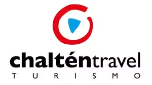 Logo of chalten travel bus operator in Patagonia Argentina