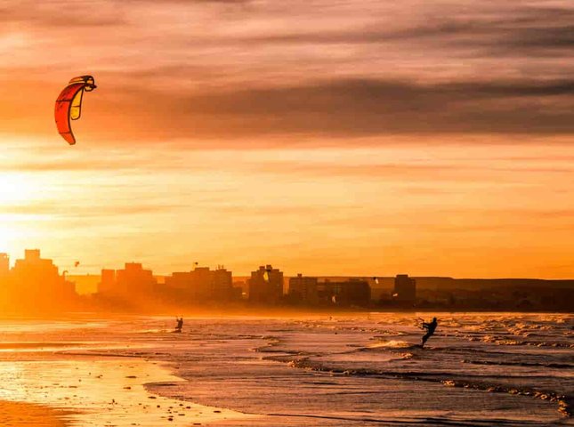 Windsurfing in Puerto Madryn